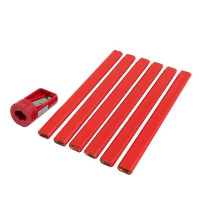 Dekton DT40990 Carpenters Pencil & Sharpener Set 7pc...